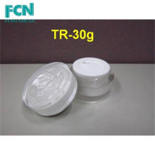 2 oz plastic wholesale acrylic cosmetic packaging jar container cream